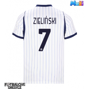 Inter Milan Piotr Zielinski #7 Venkovní Dres 2026-27 Krátký Rukáv